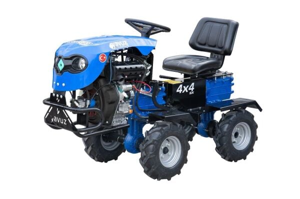 Yavuz Y600SX 186FE 10 Hp Dizel Marşlı 4x4 Mini Traktör