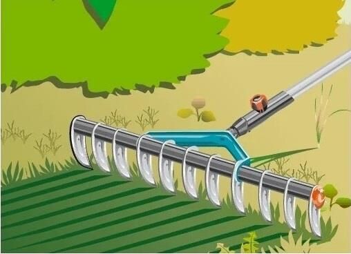 Gardena 3391 Çim Havalandırma Tırmığı + 3728 Combisystem Sap 180 cm