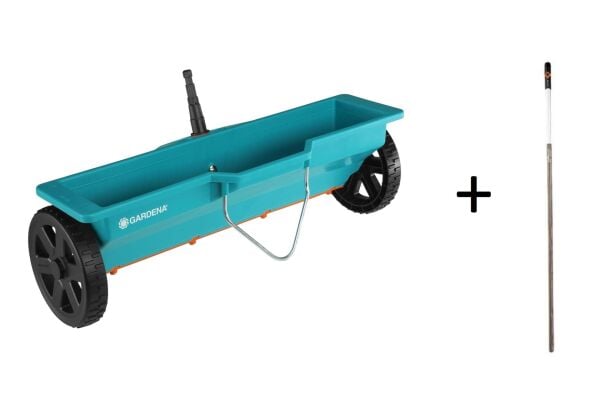 Gardena 420 Gübre ve Tohum Serpme Makinesi + 3725 Combisystem Sap 150 cm
