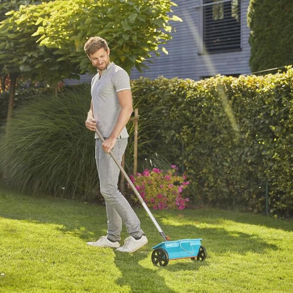 Gardena 420 Gübre ve Tohum Serpme Makinesi + 3725 Combisystem Sap 150 cm