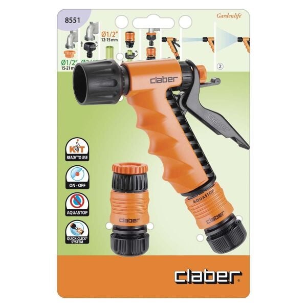 Claber 8551 ERGO Başlangıç Seti 1/2''