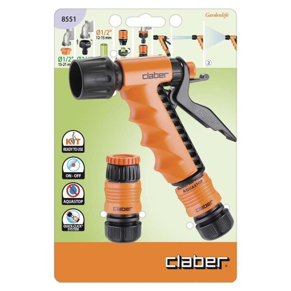 Claber 8551 ERGO Başlangıç Seti 1/2''