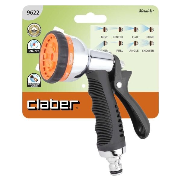 Claber 9622 MULTIFUNCTION PISTOL Çok Fonksiyonlu Sulama Tabancası