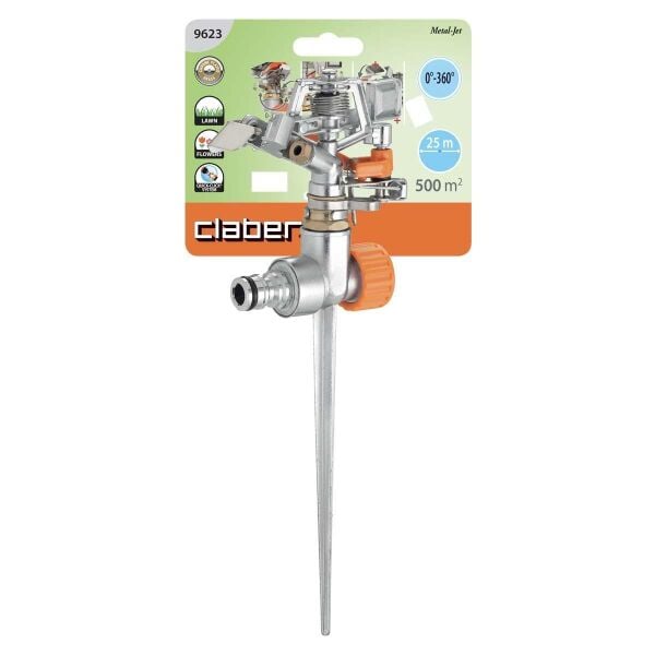 Claber 9623 IMPACT METAL JET SPIKE Sulama Fıskiyesi