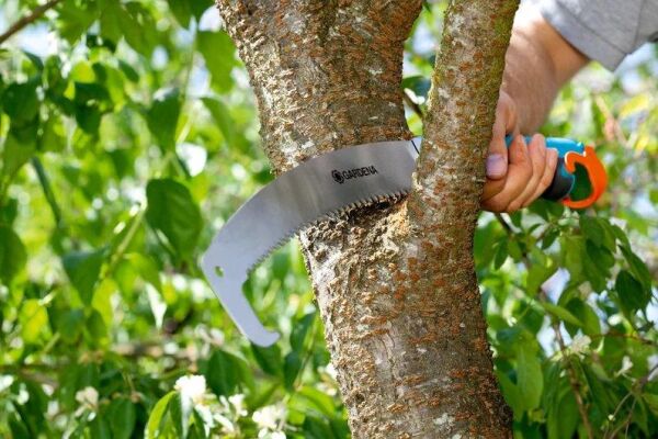 Gardena 8738 Kıvrımlı Bahçıvan Budama Testeresi + 3721 Combisystem 210-390cm Teleskopik Sap