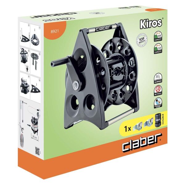 Claber 8921 KIROS Hortum Makarası