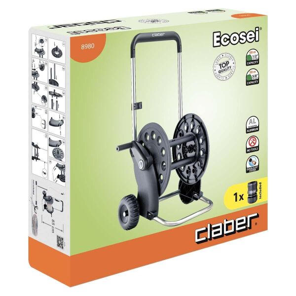 Claber 8980 ECOSEI Hortum Arabası