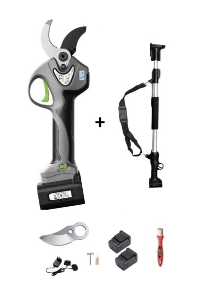 Zimastar SC-8611A/1 40 Mm Akülü Budama Makası + SC-7612 Teleskopik Uzatma Aparatı