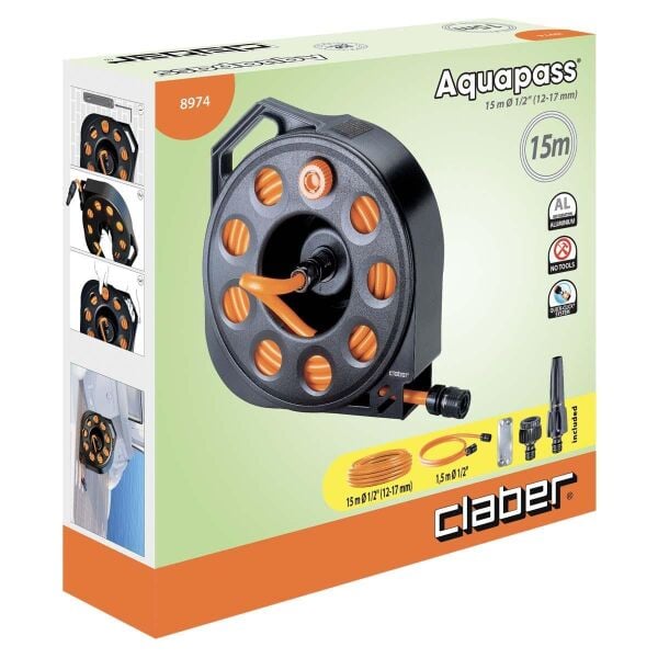 Claber 8974 AQUAPASS SET Hortum Seti