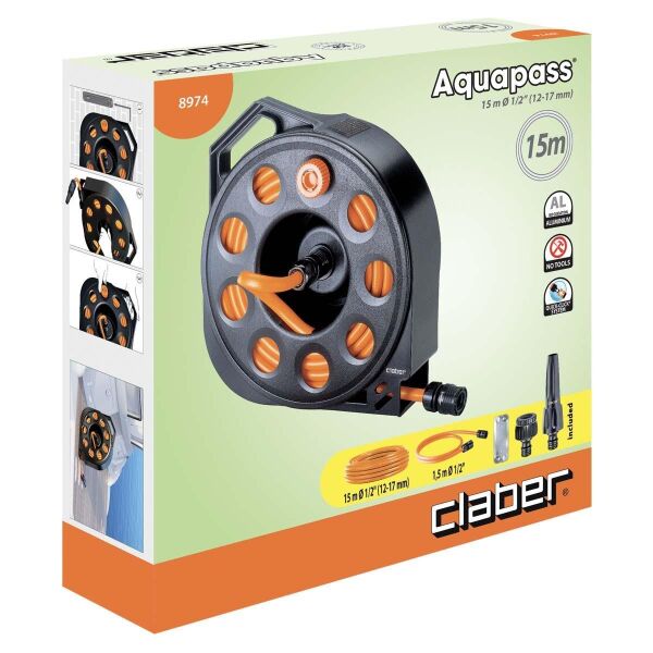 Claber 8974 AQUAPASS SET Hortum Seti