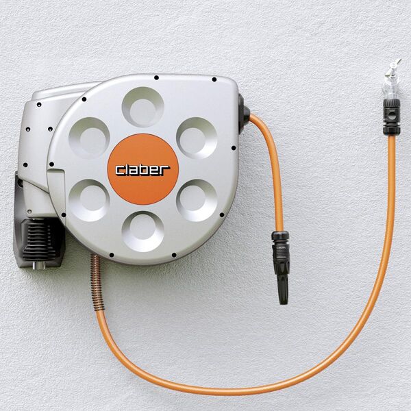 Claber 8696 20 Mt Hortum ve Otomatik Sarma Makarası