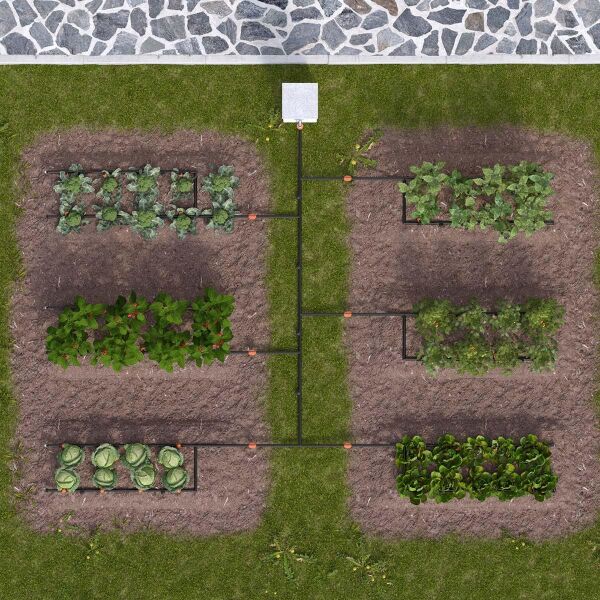 Claber 90767 ORTO DRIP KIT Damlama Sulama Sistemi