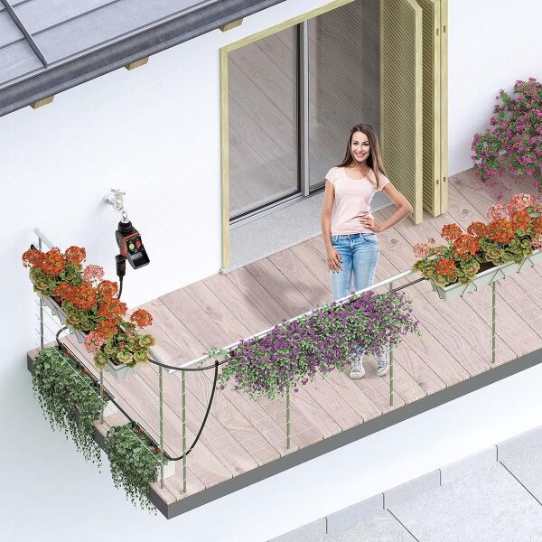 Claber 90763 TIMER KIT 20 PRACTİCO Damlama Sulama Sistemi