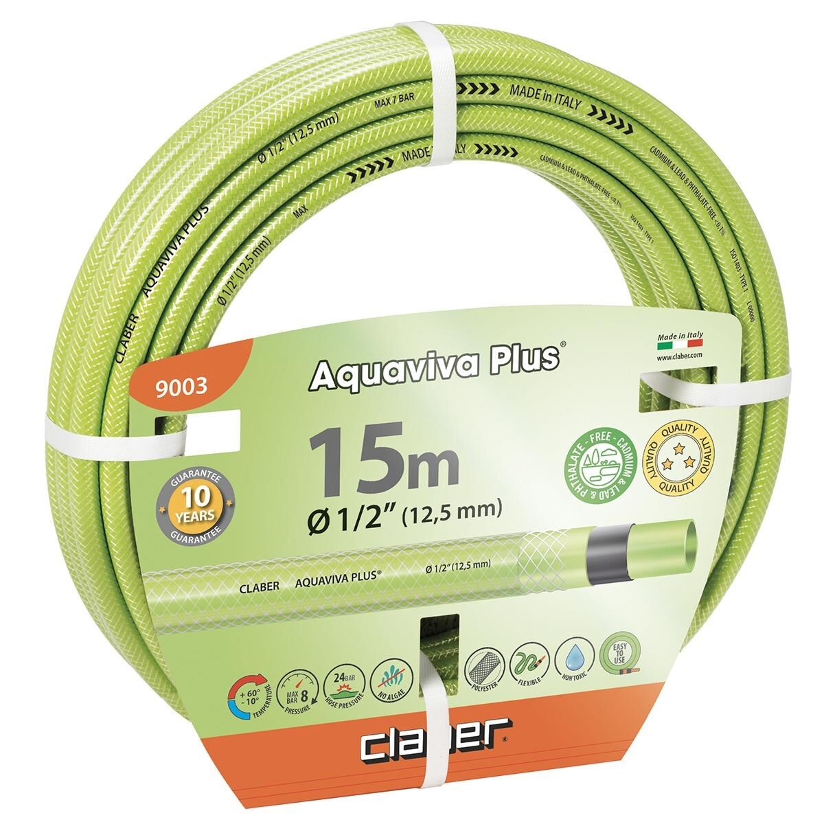 Claber AQUAVIVA PLUS 15 Mt Hortum