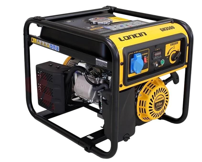 Loncin GH3500 3.1 kVA Benzinli Monofaze Jeneratör