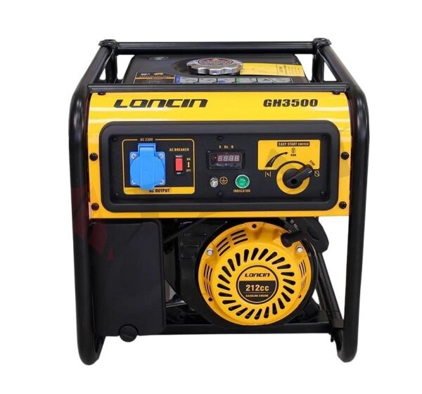Loncin GH3500 3.1 kVA Benzinli Monofaze Jeneratör