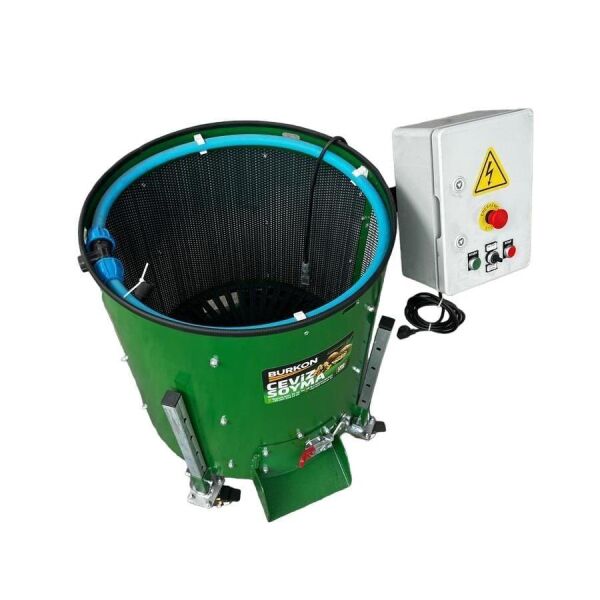 Burkon 190 Lt 75 Kg Lazerli Devir Ayarlı Ceviz Soyma Makinesi