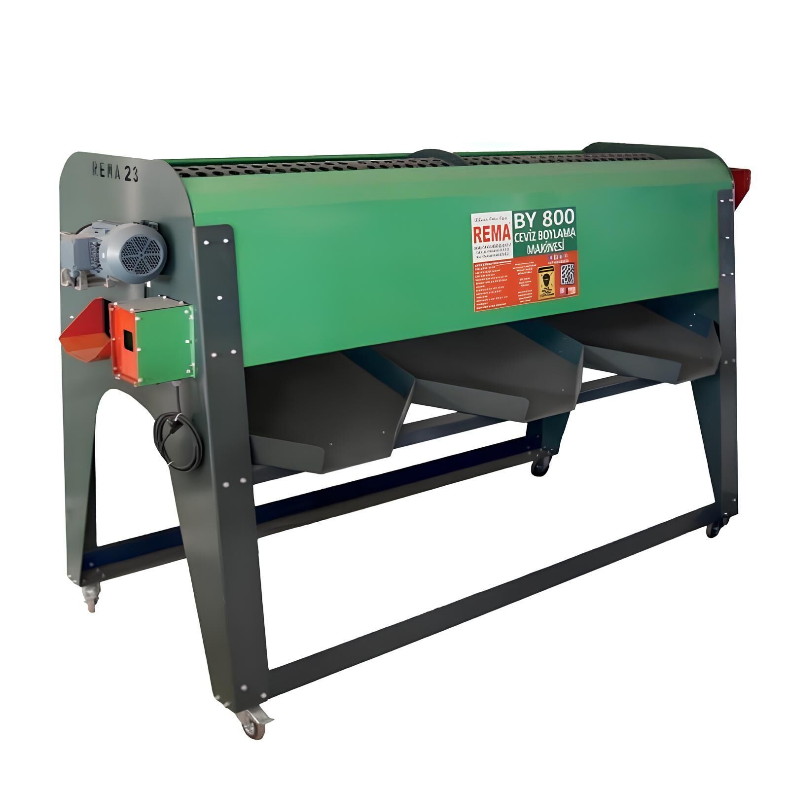 Rema CBM800 800 Kg Ceviz Boylama Makinesi