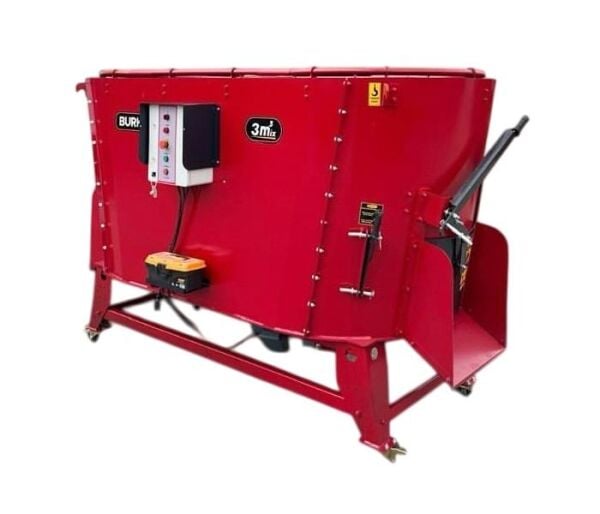 Burkon 3m³ 380V Yem Karma Makinesi