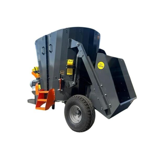 Burkon 5m³ 380V ve Traktör Şaftlı Çekilir Yem Karma Makinesi