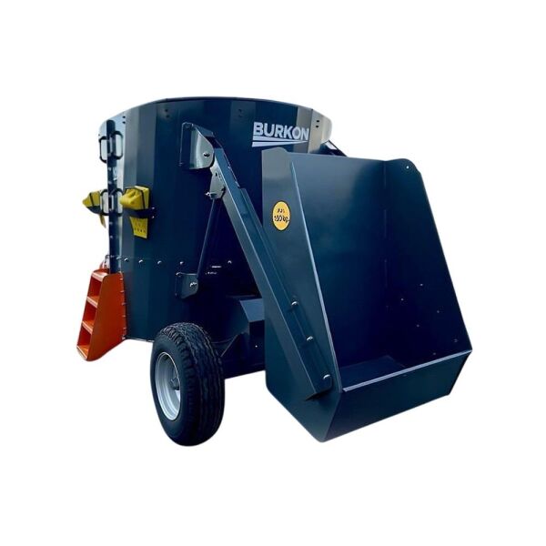 Burkon 6m³ 380V ve Traktör Şaftlı Çekilir Yem Karma Makinesi