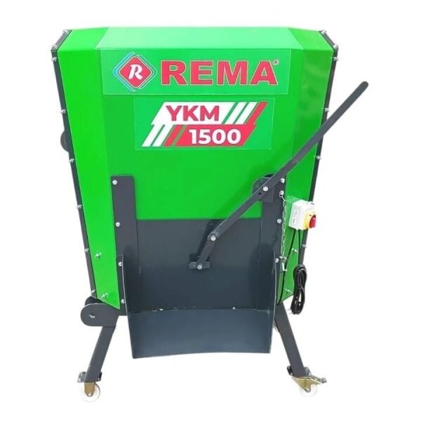 Rema YKM1500 1.5m³ 220V ve Traktör Şaftlı Asılır Yem Karma Makinesi