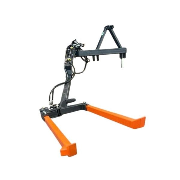 Burkon Jaklı Balya Yükleme Makinesi